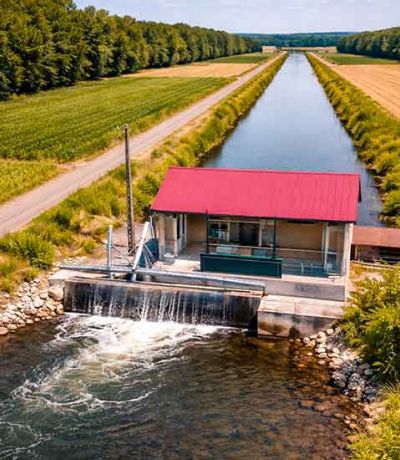 Installations de production d’électricité hydraulique en France